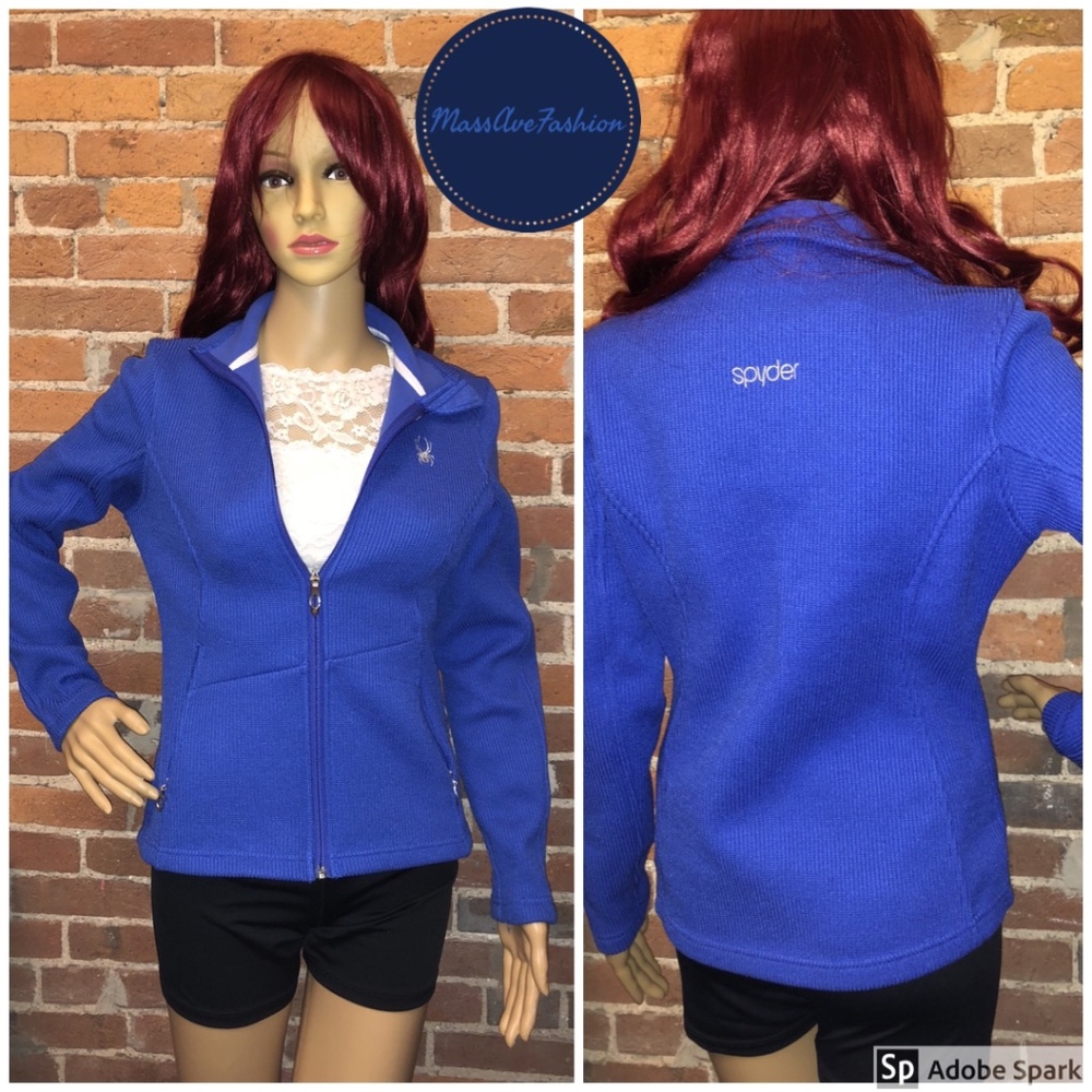 Blue Spyder Core Sweater